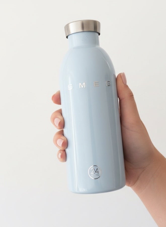 Smeg 24Bottles Clima bottle thermos 500ml, pastel blue. - Image 1